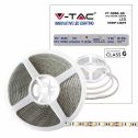 Striscia 300LED 11W/mt SMD5050 strip 5M IP65 - Mod. VT-5050 SKU 212149 - Bianco Caldo 3000K