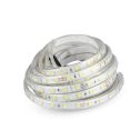 V-TAC VT-5050 24V SMD5050 led strip 9W/mt 5M 60led/mt Cold white 6400K waterproof IP65 10mm - SKU 212564