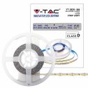 V-TAC VT-2835 Strip 12w/m 840LED 24V SMD2835 140lm/w 5M warm white 3000K IP20 - SKU 212596