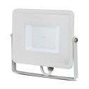 V-TAC PRO VT-50 50W Led Floodlight white slim Chip Samsung SMD cold white 6500K - SKU 21411