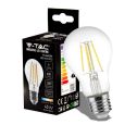 V-Tac VT-1887 LED bulb lamp 6W filament E27 A60 4500K 300° 600LM - 214303