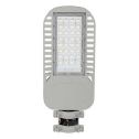 V-TAC PRO VT-54ST Armature LED-Straßenleuchte 50 W, hohe Helligkeit, 135 LM/W, Samsung-Chip, natürliches Weiß, 4000 K, schlankes IP65 – Artikelnummer 21958