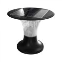 V-TAC VT-425 Solar LED floor and column lamp 15W 2200lm with motion sensor and 6000mAh battery, autonomy 3 days - 23005