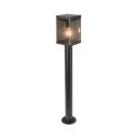 V-TAC VT-1134 Lampadaire solaire LED 2,5W avec détecteur de mouvement micro-ondes Noir 3000K IP54 - 23009