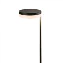 V-TAC VT-1137 Floor lamp led solar garden lamp round 2.5W black body light 3000K IP54 - 23011