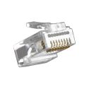 Fiche RJ45 UTP cat.6 pass-through transparent Fanton 23727P