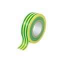 PVC electrical tape yellow/green self-estinguishing 0.13x19mm for 25m FAEG - FG27191