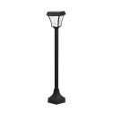 V-TAC VT-984 2W LED solar garden stand lamp light 110LM color change 3IN1 switch black body 94cm Waterproof IP65 - SKU 2891