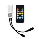 V-TAC VT-2427 WiFi Controller mit IR-Fernbedienung für LED-Streifen 3IN1 12V/24V 12 tasten works with smartphone - SKU 2902