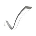 V-TAC Profilo in alluminio flessibile 2Mt colore bianco opaco satinato per striscia led strip sku 2909