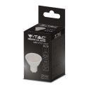 V-TAC VT-2333 Lampadina spot LED 2.9W GU10 faretto 100° copertura satinata luce bianco caldo 3000K - 2987