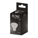 V-TAC VT-2333 LED spot bulb 2.9W GU10 spotlight 100° satin cover cold white light 6500K - 2989