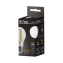 V-TAC VT-2334 Led bulb 4W E27 filament lamp A60 clear glass sku 2990