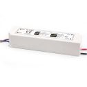 V-TAC VT-22101 Alimentatore slim led 100W 12V 8A waterproof IP65 in plastica cavi a saldare  - SKU 3236