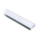 V-TAC VT-8113 Profilo in alluminio da 2M milky cover per striscia LED - sku 3355