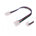 V-TAC Connettore flessibile con attacchi per striscia LED SMD5050 a 4 pin RGB Mod.3502
