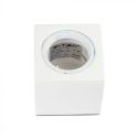 V-TAC VT-716SQ Plaster led spotlight for ceiling mounting Square for GU10 / GU5.3 lamps white – SKU 3666