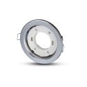 V-TAC VT-715 Plafond Rond chrome pour Spot LED GX53 - SKU 3677