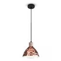 V-TAC VT-8300 Lumière Pendant élégant 1MT E27 métallique finition or rose Ф300mm IP20 - SKU 3710