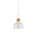 V-TAC VT-7422 Suspension vintage en métal E27 led Ф230mm Aluminium couleur blanche sku 3729