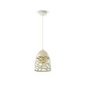 V-TAC VT-7200 Pendant Light 1MT E27 Elegant Stylish Metall Matt Weiß Ф200mm IP20 - SKU 3823