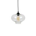 Lampadario Moderno 1MT E27 Elegant Stylish Ф265mm - Trasparente Artistic Shape VT-7229