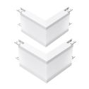 V-TAC PRO VT-7-41-LW Coppia raccordo led a incasso 2pcs 10W chip samsung corpo bianco per plafoniera linear light - sku 389
