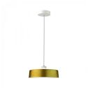 V-TAC VT-7666 Lumière pendentif LED Acrylique Blanc neutre 4000K Gold Lampshade Metal Ø340mm – SKU 3932