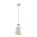 Lumière pendentif LED Acrylique Blanc chaud 3000K 120° 400LM V-TAC Blanc Lampshade Metal Ф120mm VT-7333 – SKU 3935