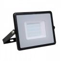 V-TAC PRO VT-30 30W Led Floodlight black slim chip samsung SMD warm white 4000K - SKU 400