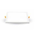 Pannello LED SMD V-TAC Trimless Series da incasso quadrato 8W 110° 560LM + Driver IP20 VT-888SQ - SKU 4945 Bianco freddo 6400K