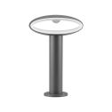 V-TAC VT-909 Led bollard garden ground light lamp dark grey body IP54 30cm warm white 3000K - SKU 5154