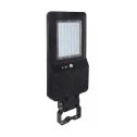 V-TAC VT-ST42 armatura stradale led 40W autoalimentato nero con pannello solare sensore di movimento PIR e telecomando 6000K IP65 - sku 5504