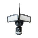 V-Tac VT-4818 Faro led 18W con sensore PIR e telecamera WiFi gestibile da smartphone Nero IP44 - SKU 5917