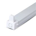 V-TAC VT-16010 Led tube fittings T8 60CM for single led tube white metal body IP20 - sku 6052