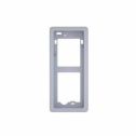 Cadre d'encastrement en gris PC / ABS thermoplastic Bpt DCI