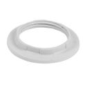 Ring for E27 lamp holder body white Fanton 62820