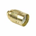 Portalampada E27 liscia OR colore oro lucido Fanton 62830