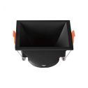 V-TAC VT-927 spot encastrable led carré encastrable GU10 couleur noire polycarbonate sku 6639