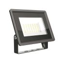 V-TAC VT-4954 LED floodlight 50W SMD 86LM/W 110° natural white 4000K slim black aluminum IP65 - SKU 6750