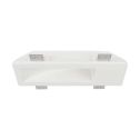 V-TAC VT-11010 plaster led spotlight recessed square GU10 white color recessed light cut sku 6774