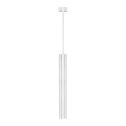 V-TAC VT-976 White aluminum GU10 pendant light fixture - sku 6780