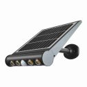 V-TAC VT-11108 Lampe de jardin à led solaire 8W avec panneau solaire extérieur avec capteur de mouvement pir 4000k IP65 sku 6849