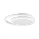 V-TAC VT-7761 450mm 38W 4000K double circle white round led ceiling light modern design - sku 6921
