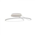 V-TAC VT-7784 Lampadario led da soffitto rotondo bianco cerchio alluminio 250mm 24W 4000K design moderno - sku 6997