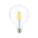 V-TAC VT-2143 12,5W LED globe bulb filament E27 G125 warm white 3000K - SKU 7453
