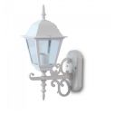 V-TAC VT-760 Garden Wall Small Lamp IP44 Facing Up white body Holder E27 - sku 7520