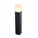V-TAC VT-7614 ground fixing 1xGU10 aluminium black square IP54 - sku 7564