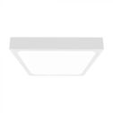 V-TAC VT-8624SW-SQ LED ceiling light 24W integrated microwave motion sensor IP44 square white 360° 4000K - 7667