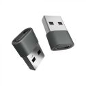 V-TAC VT-5319 Adattatore da USB Tipo-C a USB-A Colore Grigio TYPE-C/USB - 7745